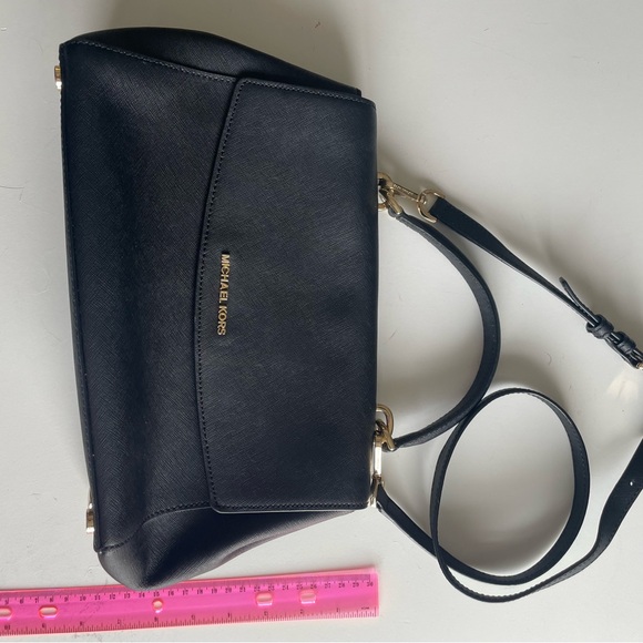 Michael Kors Black Satchel Bag - Picture 2 of 13